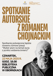 3. PLAKAT SPOTKANIE Z CHOJNACKIM