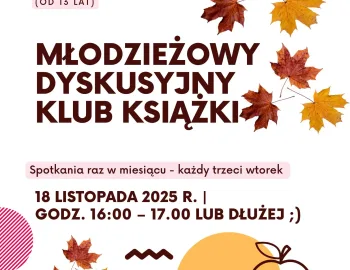 Biblioteka zaprasza na spotkanie dyskusyjnego klubu książki dla dzieci i młodzieży młodszej (do 13 lat) (4)