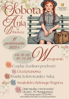PLAKAT ANIA Z ZIELONEGO