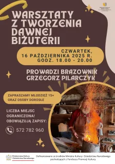 PLAKAT WARSZTATY DAWNA BIŻUTERIA