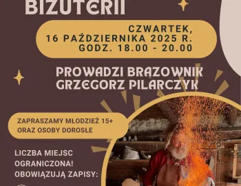PLAKAT WARSZTATY DAWNA BIŻUTERIA