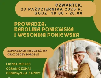 PLAKAT WARSZTATY TKACKIE