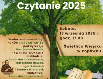 filia biblioteki publicznej w Popówku zaprasza na(2)