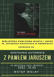 plakat spotkanie z pawlem jaruszem